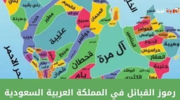 رموز القبائل في المملكة العربية السعودية؟ وما هي طريقة معرفة رمز القبيلة